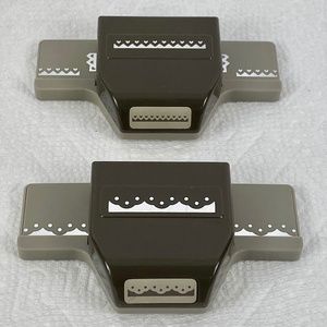 2 Stampin' Up! Border Edge Heart Paper Shaper Punch Scrapbook Card Craft Punches